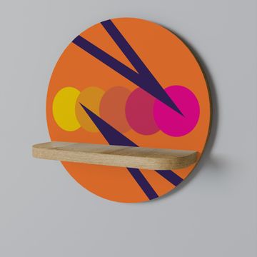 shumee Okrogla polica ON THE DOT BLADE