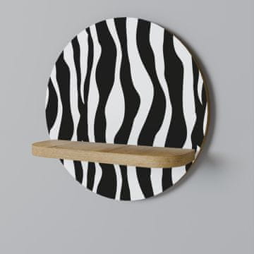 shumee Okrogla polica ZEBRA ECHOES