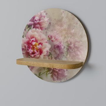 shumee Okrogla polica PEONY WHISPER