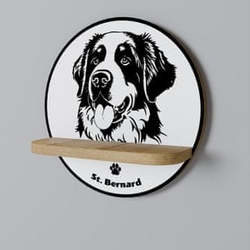 shumee Okrogla polica SAINT BERNARD