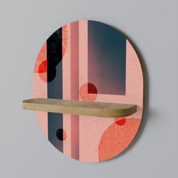 shumee Ovalna polica BLUSHED SPECTRUM
