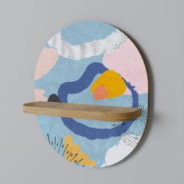 shumee Ovalna polica DREAMY SWIRLS