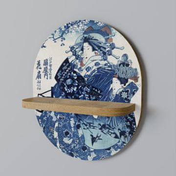 shumee JAPONSKA ŽENSKA Ovalna polica