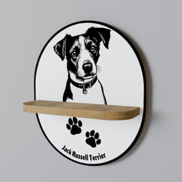 shumee JACK RUSSEL TERRIER Ovalna polica