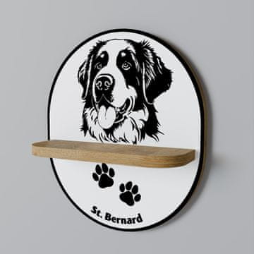 shumee Ovalna polica SAINT BERNARD