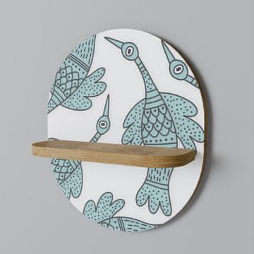 shumee Ovalna polica WATERSPOUT SONGIBIRD