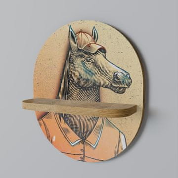 shumee Ovalna polica EQUINE SWAGGER