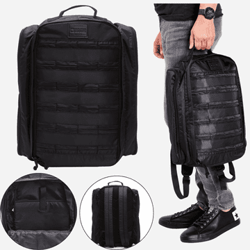 shumee Moški nahrbtnik Big Star GG574176 črne barve | poliester, A4, 43×31×13 cm