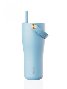 Equa Carry steklenica s slamico, 600 ml, Lido