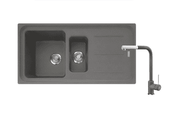 Franke set IMG 651 G + Sirius KROM/STONEGREY