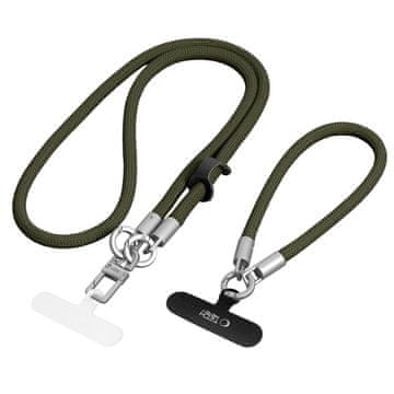 Tech-protect C10S Crossbody Strap vrvica za telefon, zelena