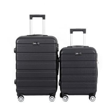 Aga Travel Komplet potovalnih kovčkov MR4687 Črna