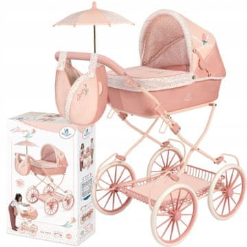 DeCuevas Voziček za punčke z dežnikom Tulipe DeCuevas Toys 81074