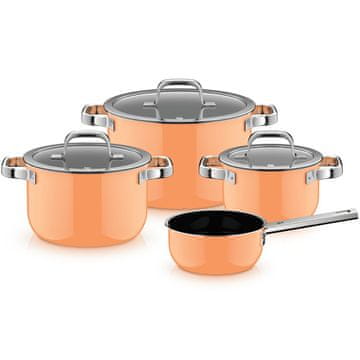 WMF 4-delni komplet za WMF Fusiontec Mineral Pro z okusom papie in pomaranče