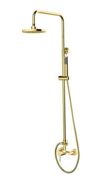 Besco Besco Decco Illusion Gold nadometna tuš kabina