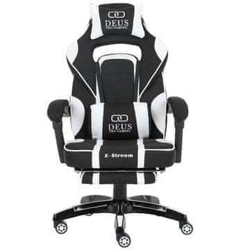 shumee Igralni stol Deus X-stream črno/bel