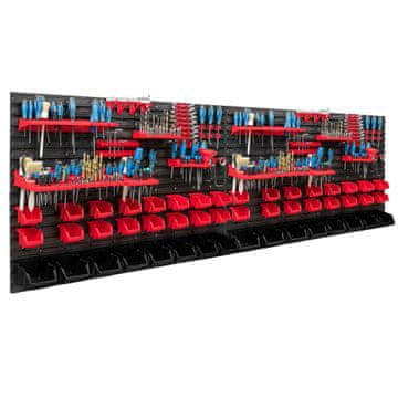 shumee Deska za orodje 230x78 cm, polica za delavnico in garažo