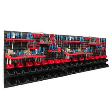 shumee Deska za orodje 230x78 cm, polica za delavnico in garažo