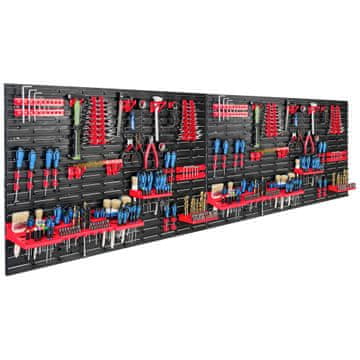 shumee Deska za orodje 230x78 cm, polica za delavnico in garažo