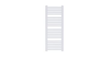 shumee Kopalniški radiator Luxrad Kastor 1215 x 480 mm bel 501W