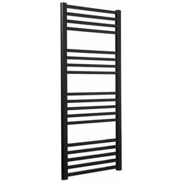 shumee Luxrad Max kopalniški radiator 1200 x 500 mm mat črna stran ZD 538W