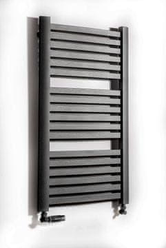 shumee Kopalniški radiator Luxrad Kastor 945 x 580 mm mat črna stran.