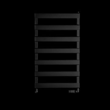 shumee Luxrad Scala Nov kopalniški radiator 840 x 500 mm mat črna stran.