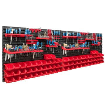 shumee Deska za orodje 230x78 cm, polica za delavnico in garažo