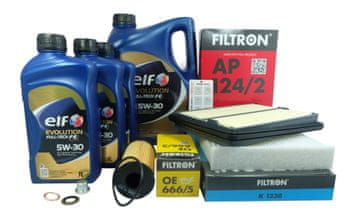 shumee 3xFilter+5W30 Nissan X-Trail 3 Renault Koleos 2 2.0