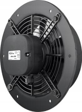 airRoxy Aksialni stenski ventilator aRos 450, s pretokom 5365 m3/h