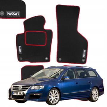 shumee Velurne talne obloge za VW Passat B6 2005-2010, vezenje brisalcev R