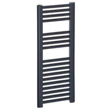 shumee Kopalniški radiator Luxrad Luna 82,7x30 cm mat črn 293W