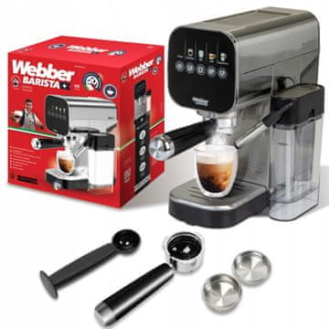 Webber Polavtomatski kavni aparat Webber H5 s tlakom 20 barov