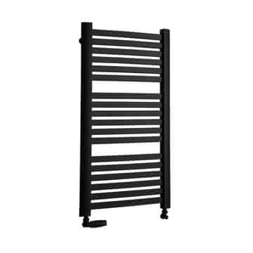 shumee Kopalniški radiator Luxrad Kastor 945 x 480 mm mat črna stran.
