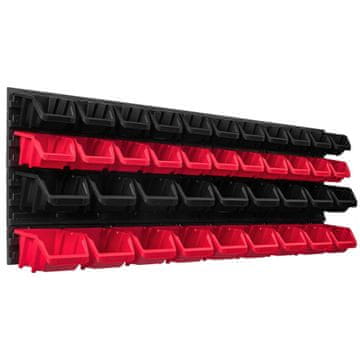 shumee Deska za orodje 115 x 39 cm polica za garažno steno