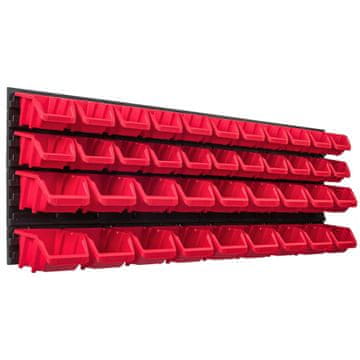 shumee Deska za orodje 115 x 39 cm polica za garažno steno