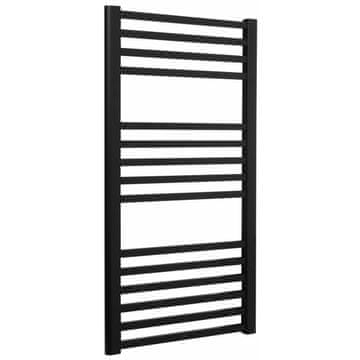 shumee Luxrad Max kopalniški radiator 922 x 500 mm mat črna stran ZDC 447W