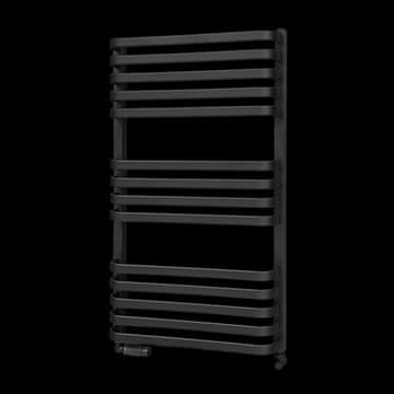 shumee Kopalniški radiator Luxrad Piatto 93,4x53 cm ZBD črn 516W