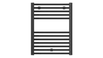 shumee Kopalniški radiator Luxrad Basic G 628 x 500 mm mat črna stranica ZD 286W