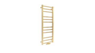 shumee Kopalniški radiator Luxrad aurum DUE 90x40 cm ZDC zlata 288W