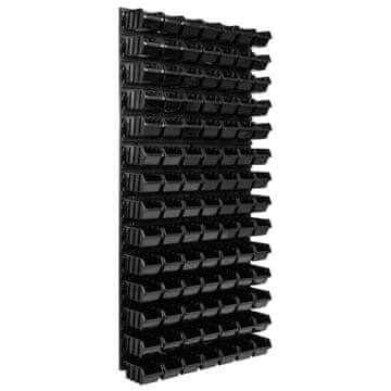 shumee Delavska plošča za orodje 57x116 cm + 98 pladnjev