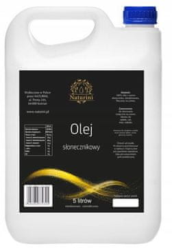 shumee Sončnično olje za masažo, nerafinirano, hladno stiskano, 5l kanister