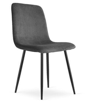 shumee Stol Rift - siv kord / črne noge x 1
