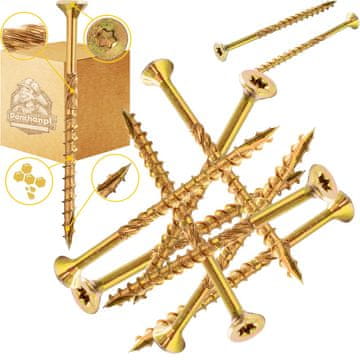 shumee Tesarski vijaki ZA les torx 6X70 torx 100 kosov.
