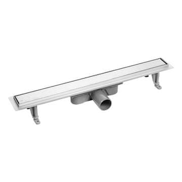 shumee Linearni odtok 90 cm nizek Basso iz nerjavečega jekla COB_290D
