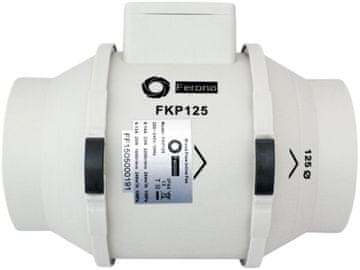 shumee Dvohitrostni kanalski ventilator FKP 125
