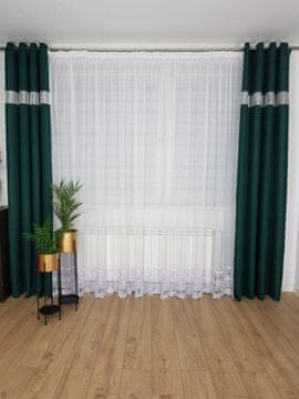 ASG Dolga zavesa z gipur čipko 600/250 cm