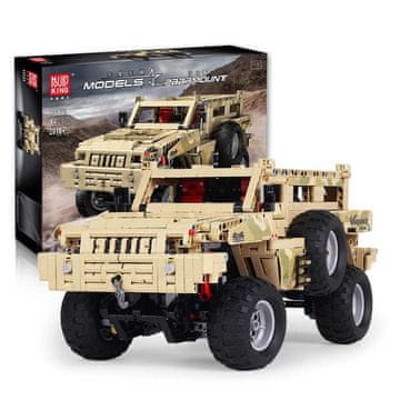 MOULD KING Tehnične vojaške kocke Hummer 2028 terensko vozilo ele Mold King 13131