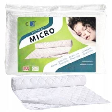 shumee Zaščita za vzmetnico 60x120 ZA otroško posteljico, prešita podloga, zaščitna podloga