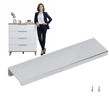 shumee AKS ročaj z notranjim robom, velikost 96, aluminij MAT